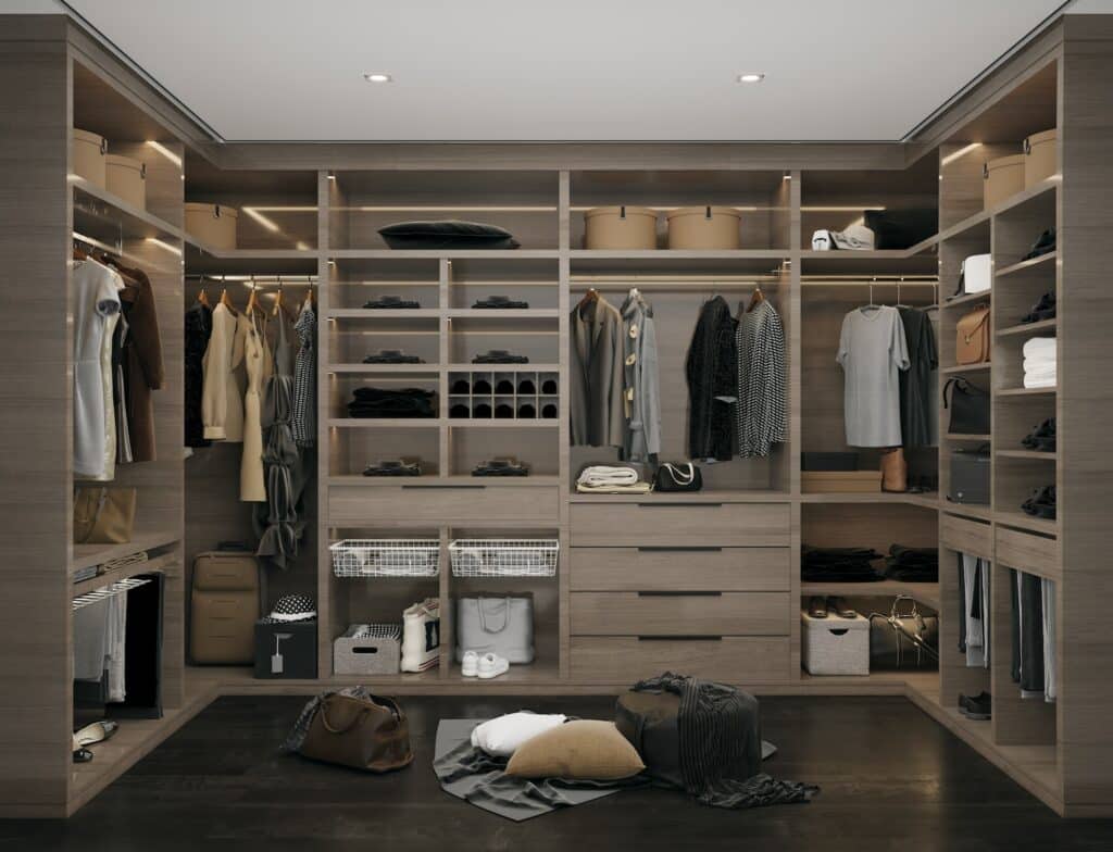 taille chambre avec dressing