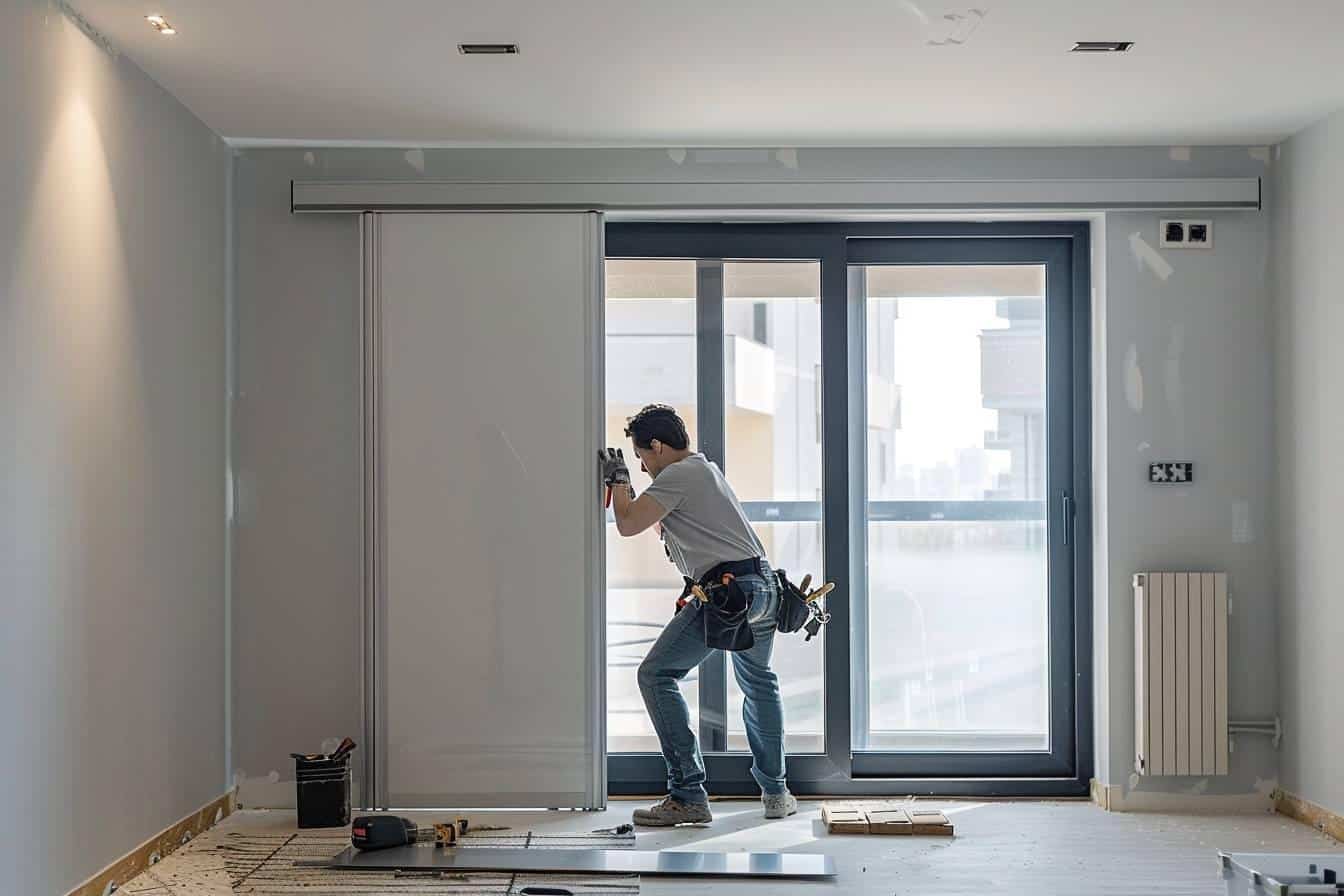 Remplacer Une Porte Par Une Porte Coulissante