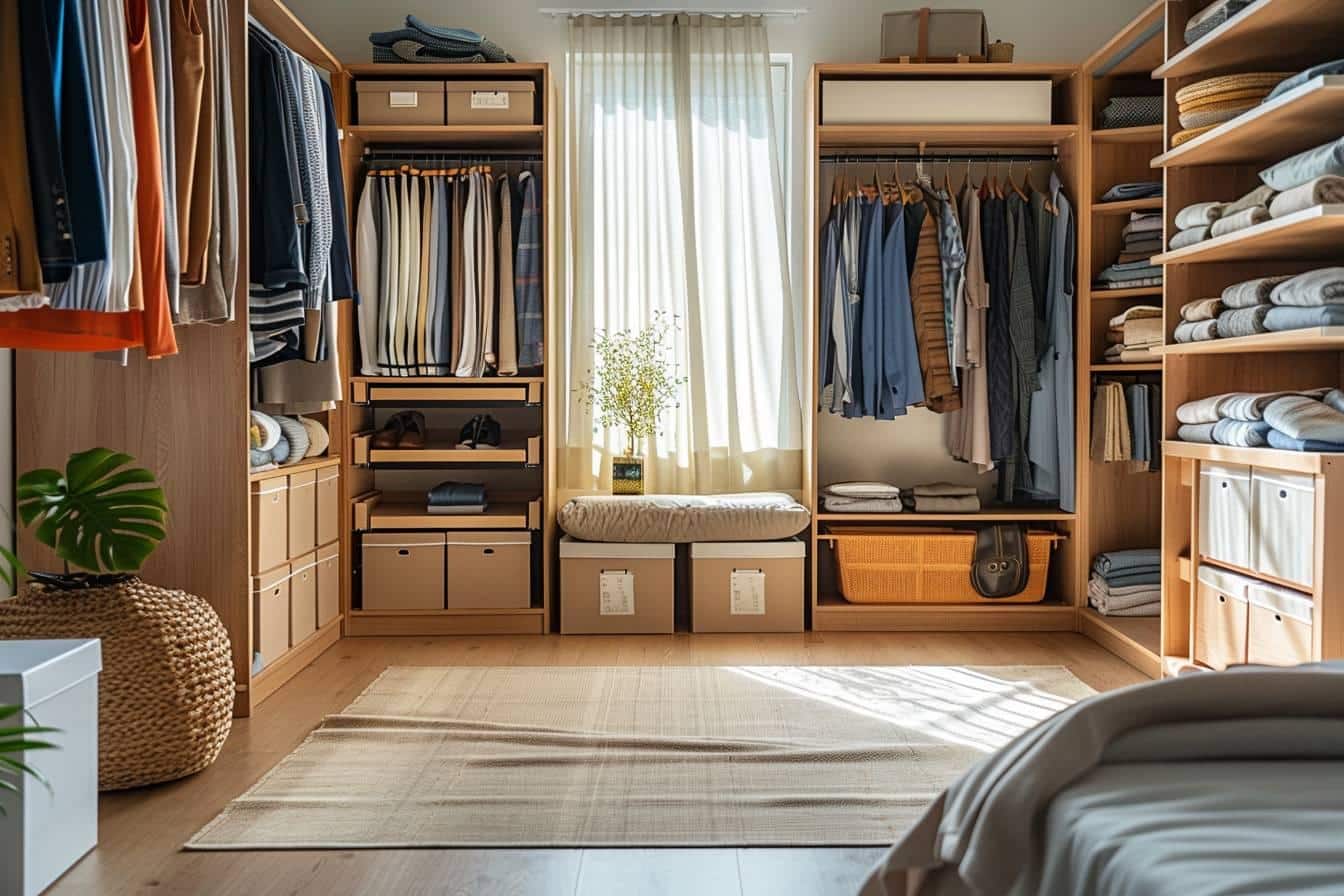 Dressing fermé : astuces pratiques pour optimiser votre espace