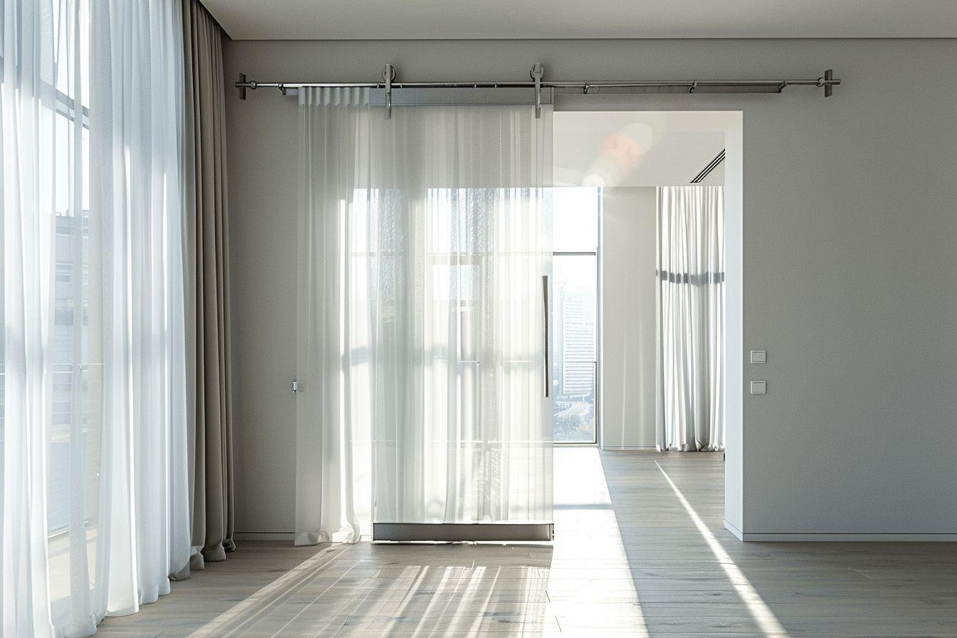 Optimisez l’espace avec une porte coulissante suspendue