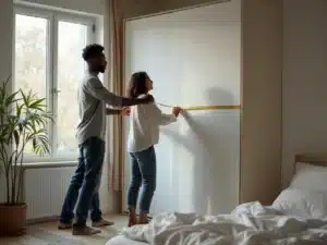 Photo armoire-chambre-rangement-gain-place