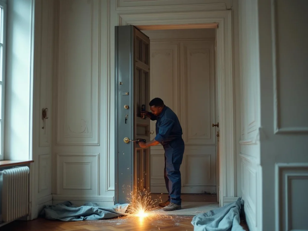 Photo bloc-porte-blinde-securite-style