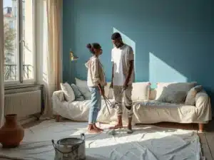 Photo decoration-interieure-bleu-tendance-apaisante