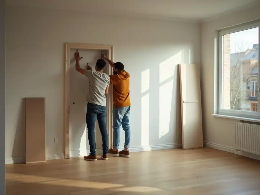 Photo porte-coulissante-rail-espace-style
