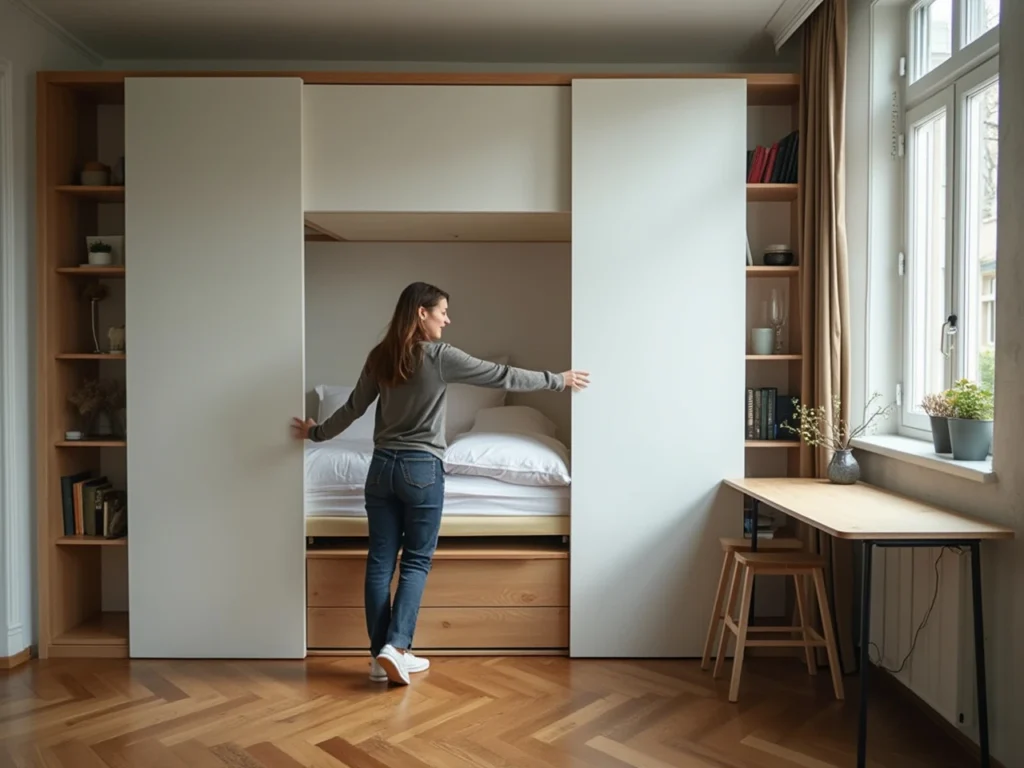 Photo gagner-place-mobilier-amovible-interieur