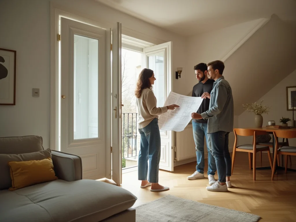 Photo porte-battante-optimiser-espace-interieur