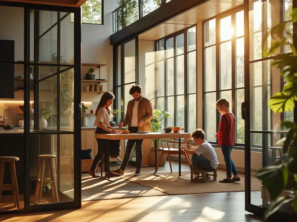 Photo verriere-coulissante-lumiere-espaces-modulables