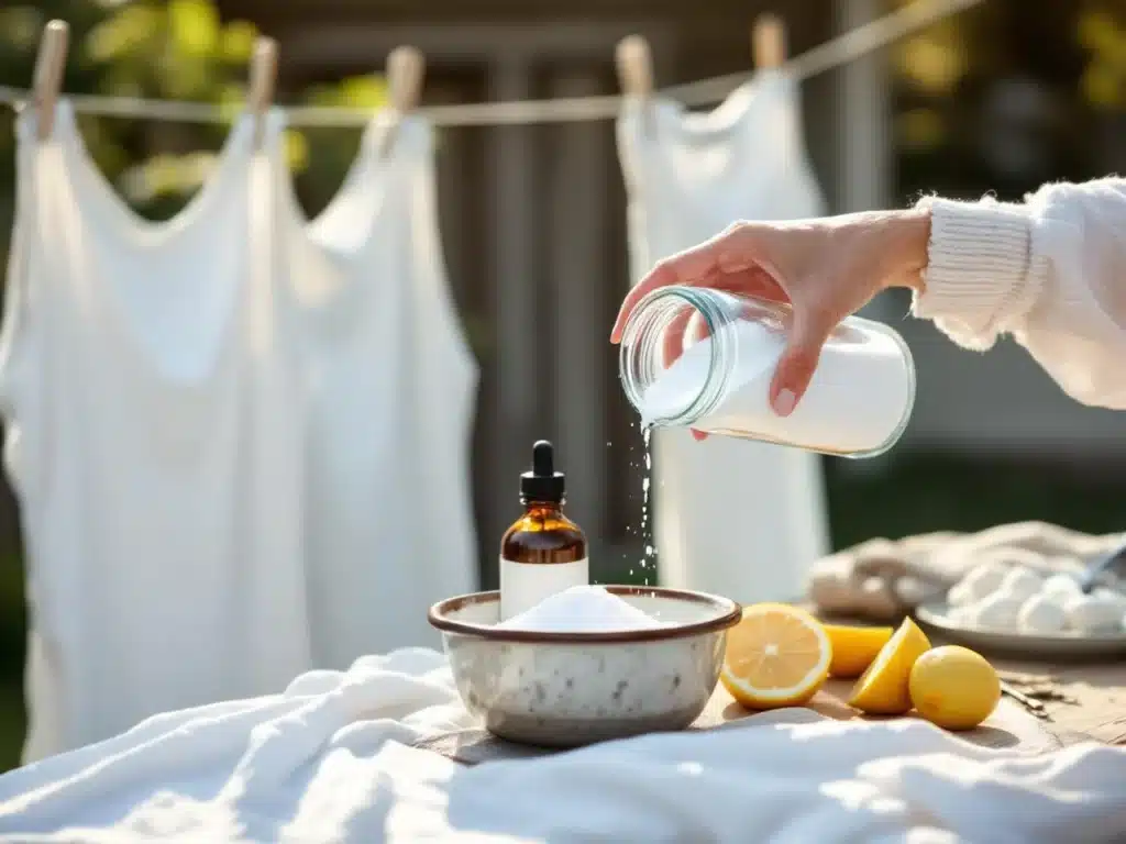 Photo methode-naturelle-grand-mere-blanchir-draps