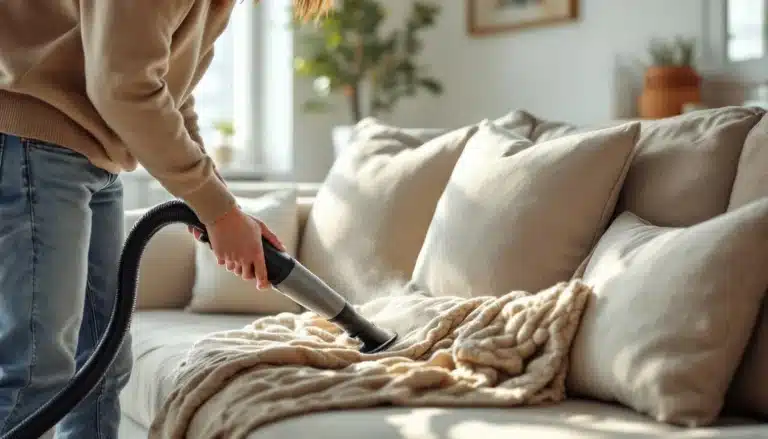 Photo canape-tissu-tache-nettoyer