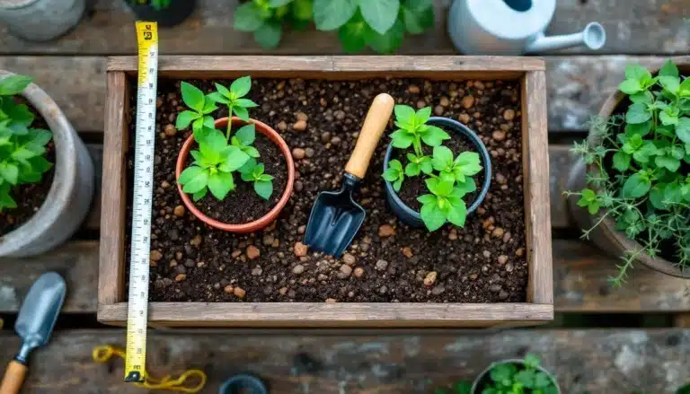 Photo jardiniere-50cm-geraniums-floraison