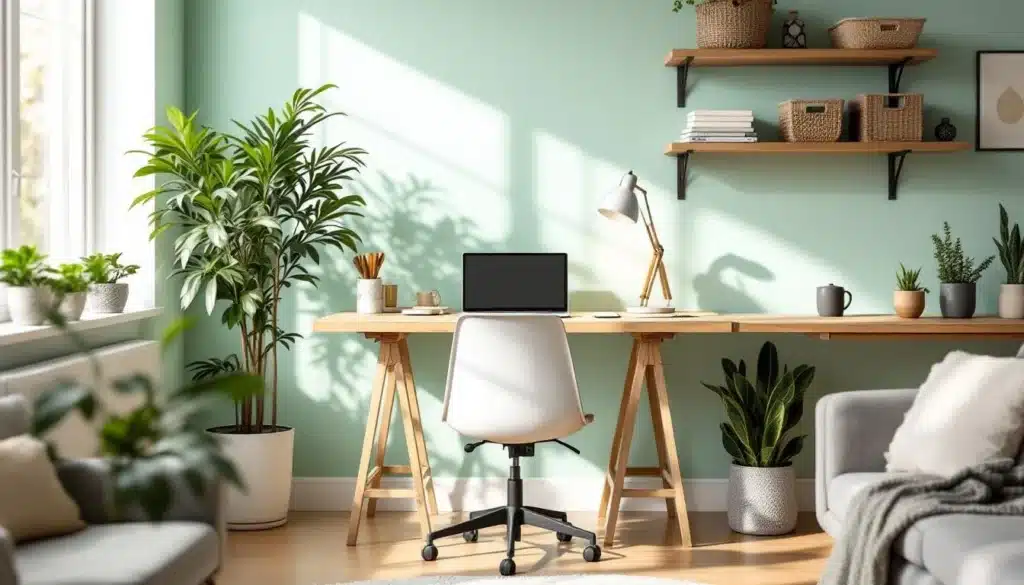 Photo amenager-coin-teletravail-style-economique