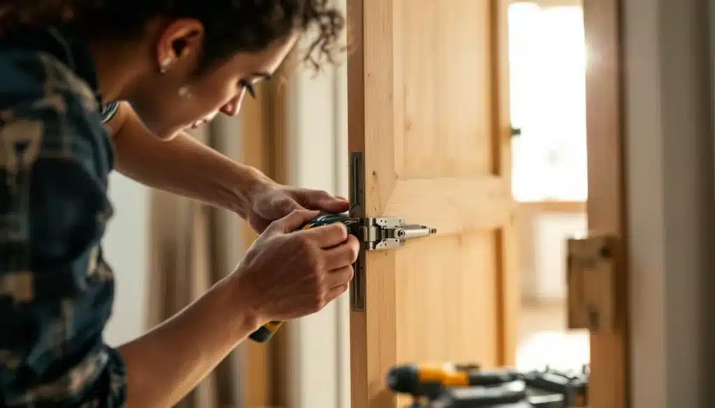 Photo changer-gonds-porte-pose