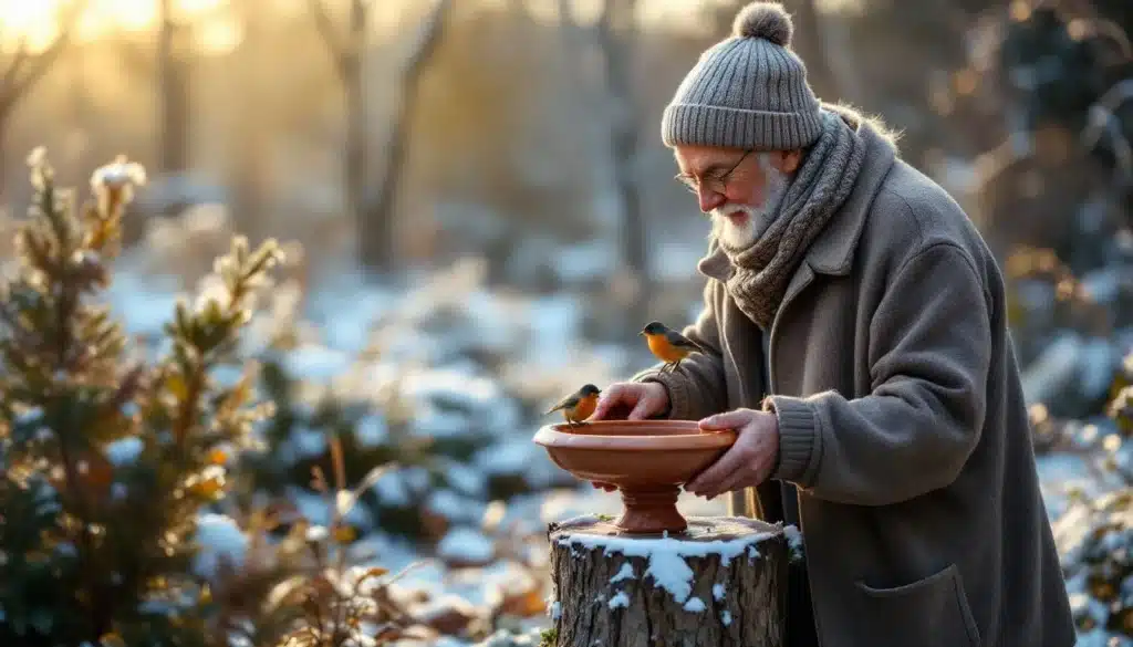 Photo jardin-astuce-hiver-oiseaux