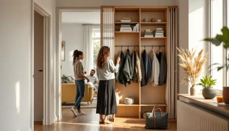 Photo meuble-separation-entree-sejour