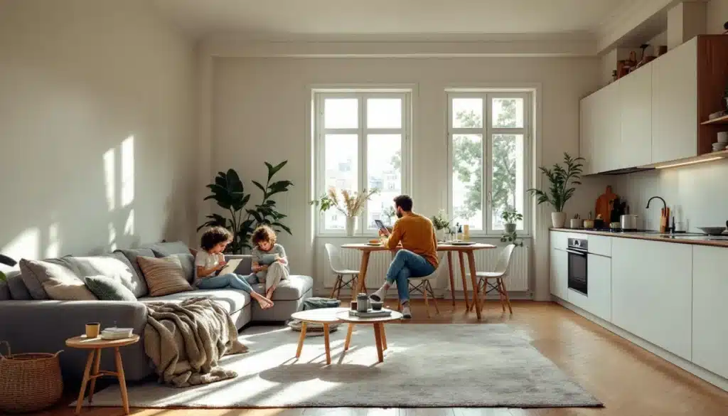 Photo piece-vie-l-optimiser-volumes-circulation