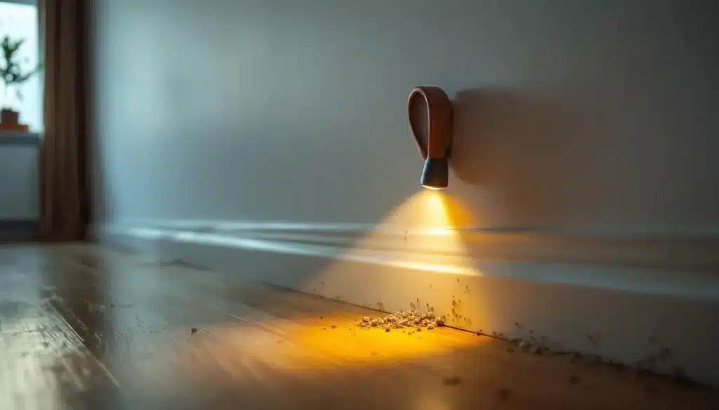 Photo souris-cloisons-maison-nuisibles