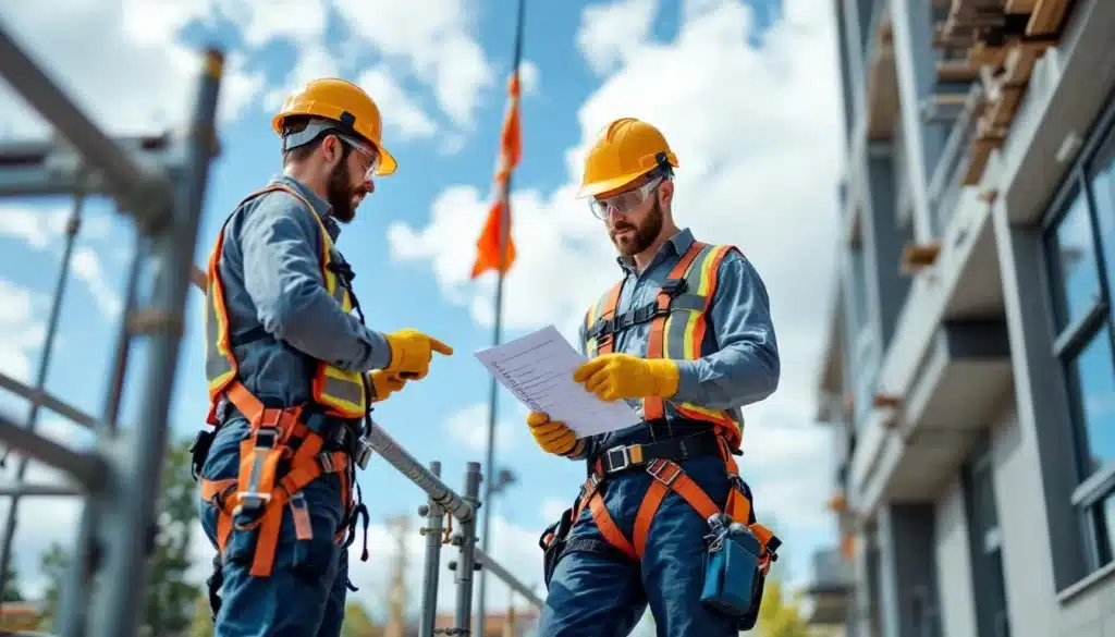 Photo travail-securite-echafaudage