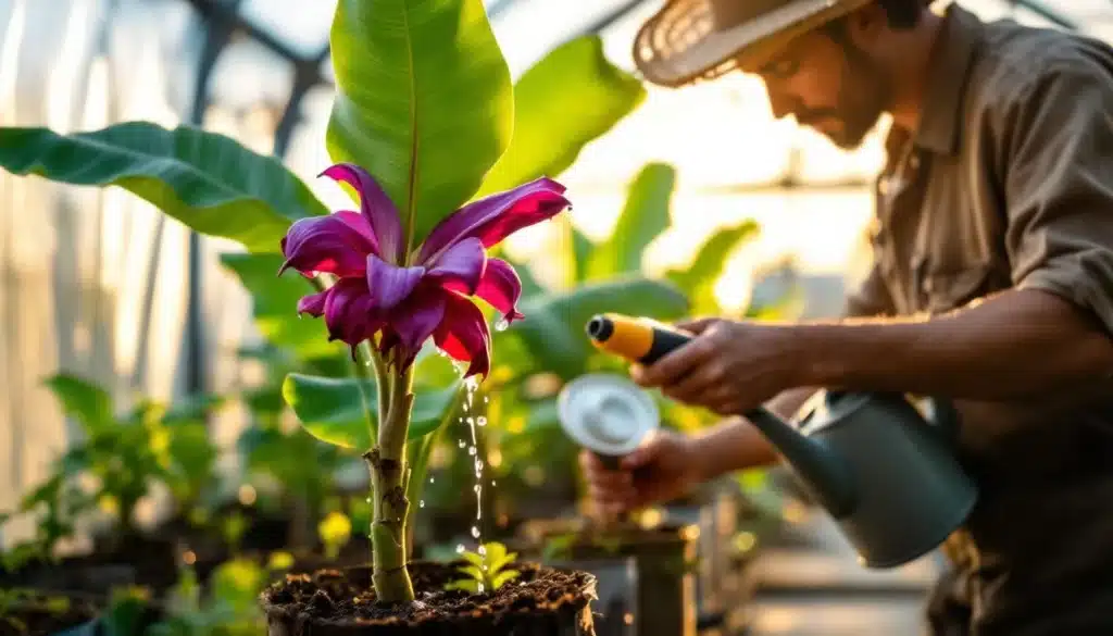 Photo bananier-fleur-fructification-conseils