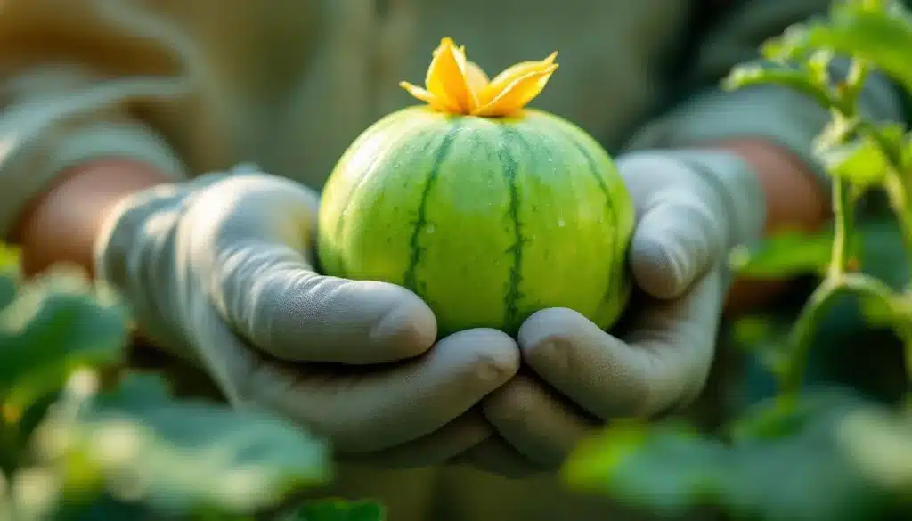Photo temps-croissance-melon-apres-floraison
