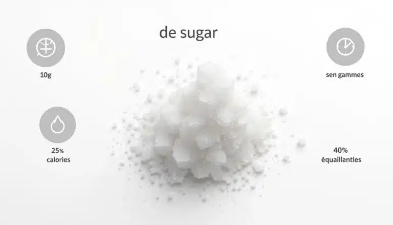 poids carre sucre grammes calories equivalences