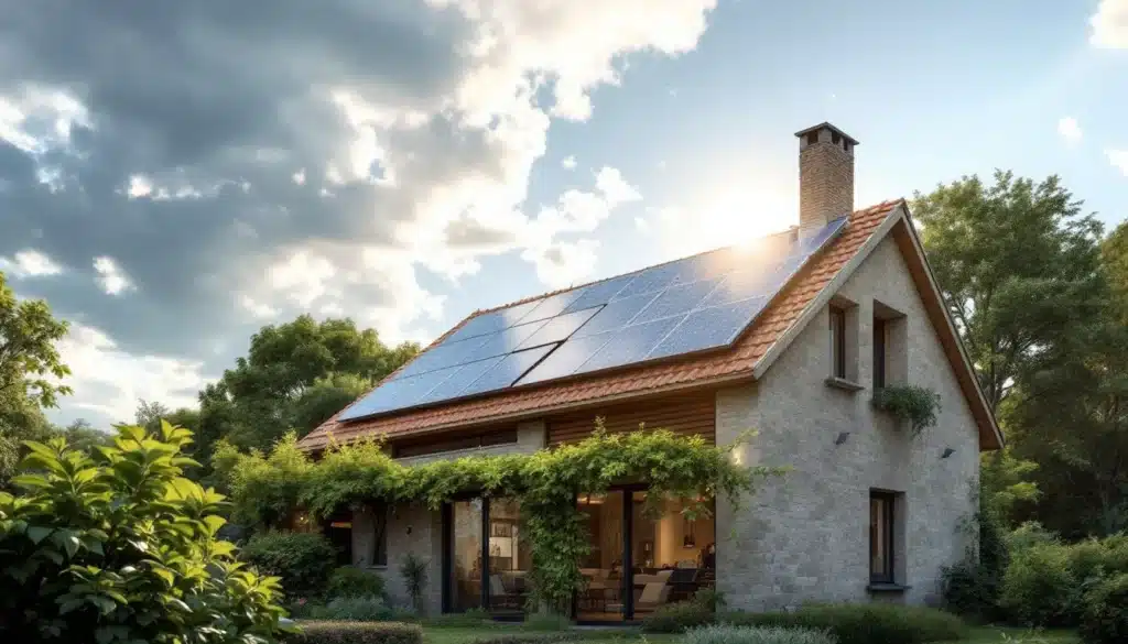 chute prix panneaux photovoltaiques maison