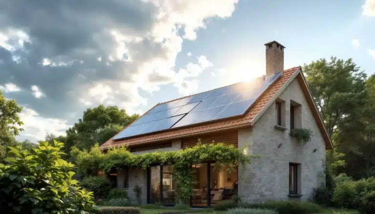chute prix panneaux photovoltaiques maison