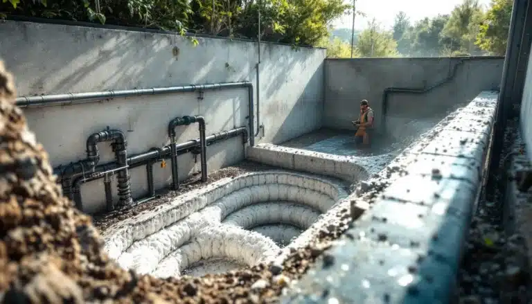 puits de decompression piscine securite