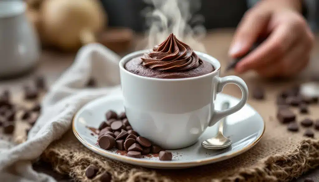 recette mug cake sans oeuf