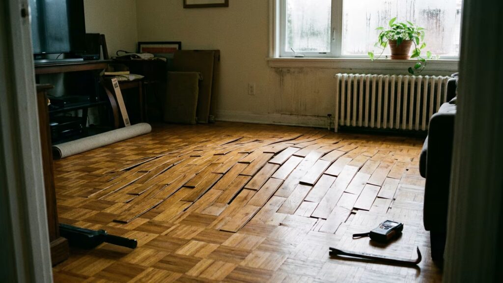 Parquet flottant qui se soulève : identifier le blocage avant toute réparation