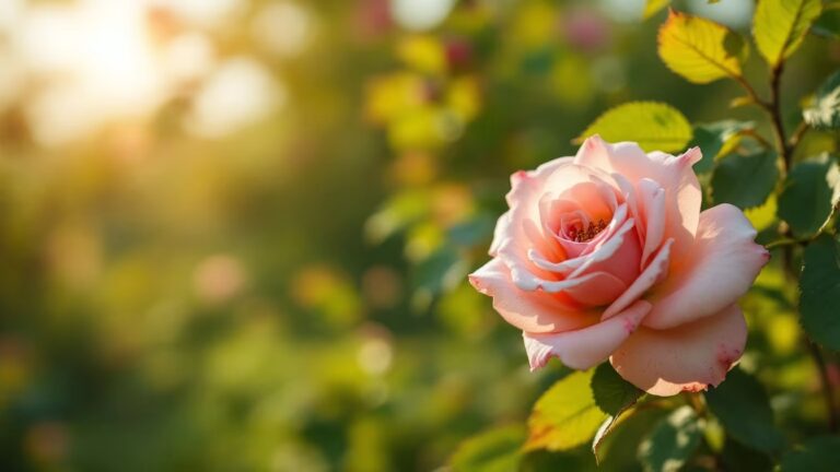 Rosiers en été avec feuilles marquées de taches noires, feuillage jauni et chute près du sol.